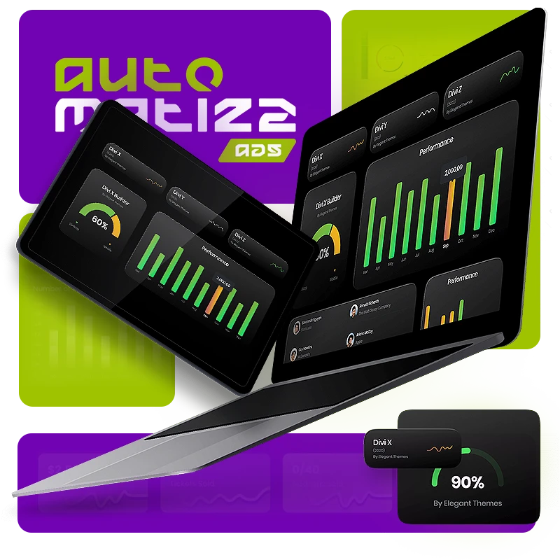 Dashboard de métricas e resultados de campanhas de tráfego pago